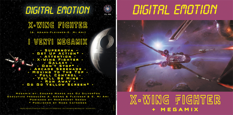 E.L. 034 DIGITAL EMOTION - X-WING FIGHTER + MEGAMIX